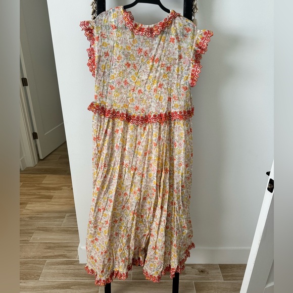 NWT Free People Milania Maxi Dress in Confetti Combo. Size XS - Picture 6 of 10